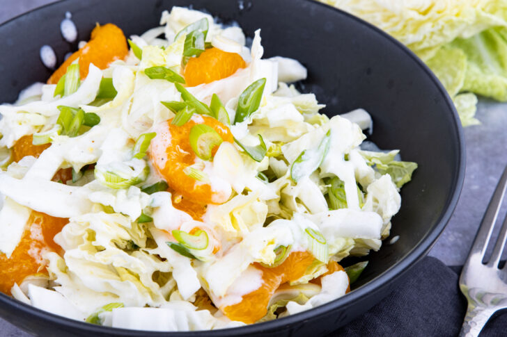 Chinakohlsalat mit Mandarinen