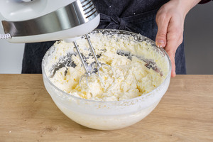 Buttercreme mixen