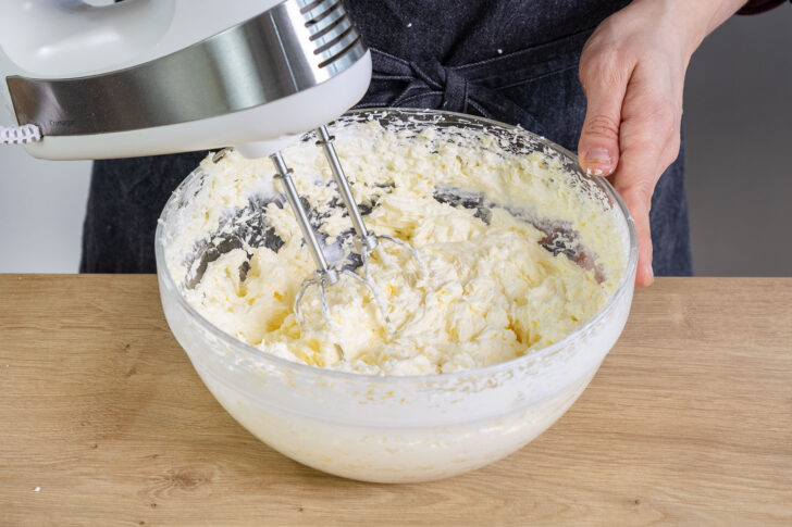 Buttercreme mixen