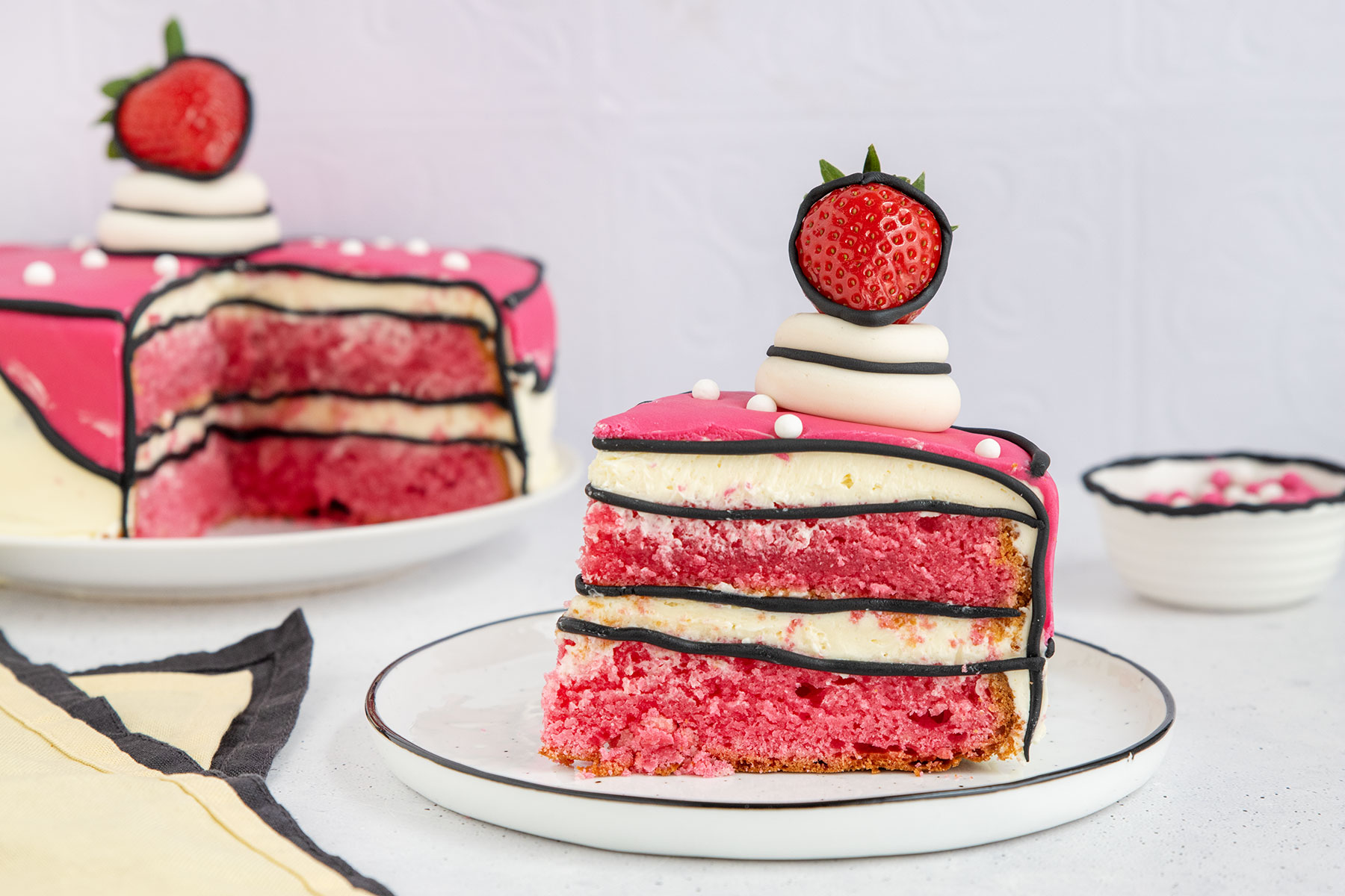 Comic-Torte: Rezept für Comic Cake