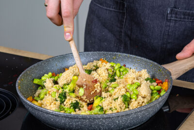 Couscous dazugeben