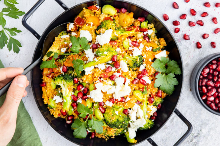 Couscous-Gemüse-Pfanne