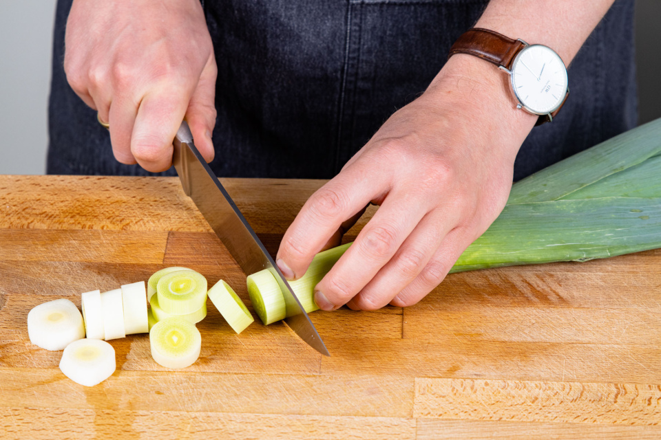 Einfacher Lauchsalat | Rezept
