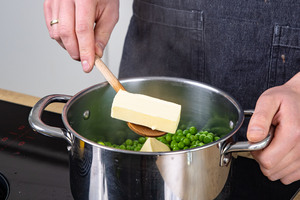 Butter dazugeben