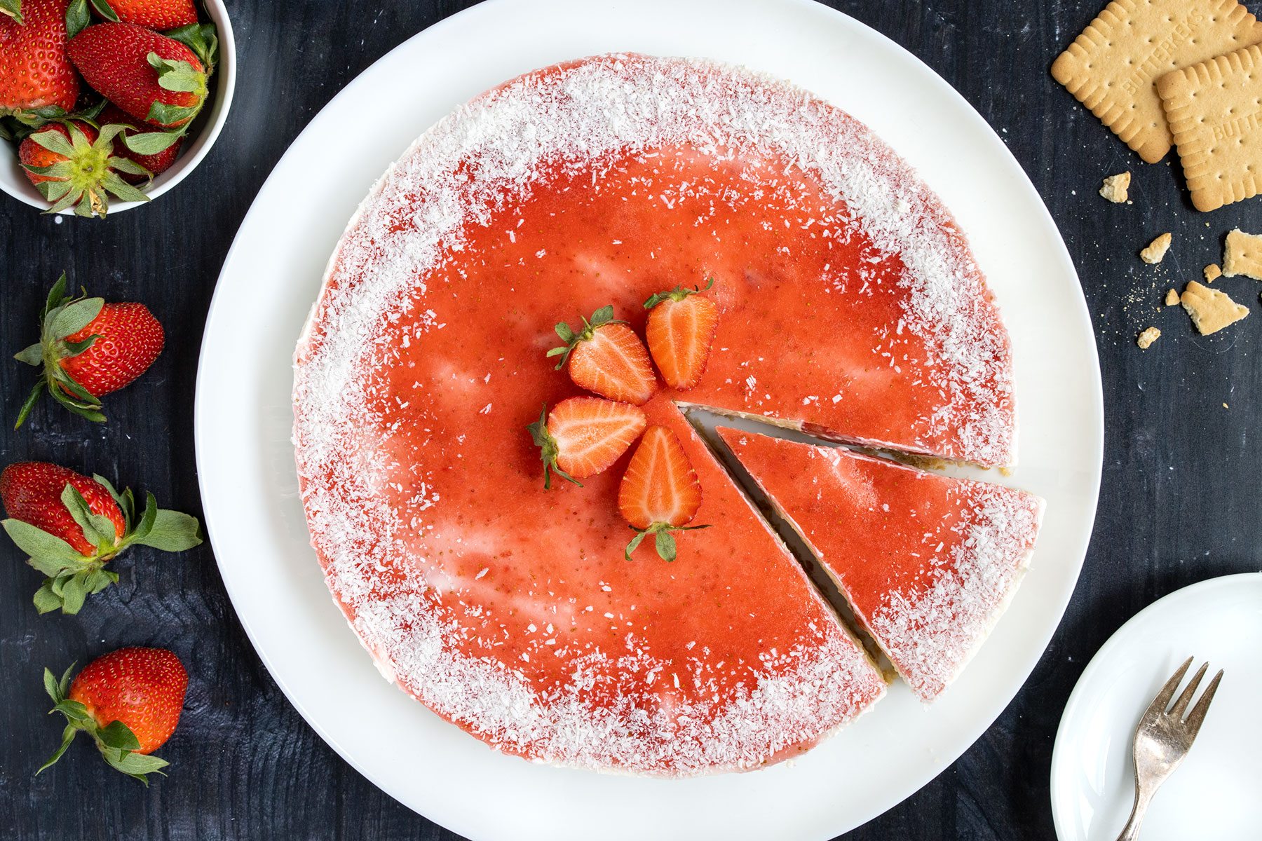 Erdbeer-Philadelphia-Torte | Rezept