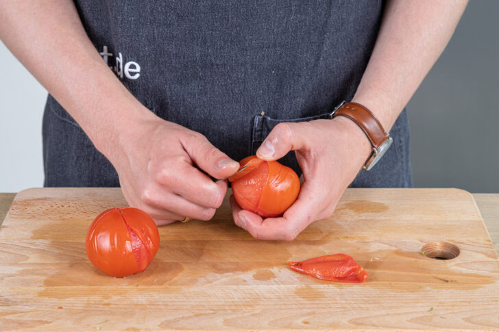 Tomaten häuten