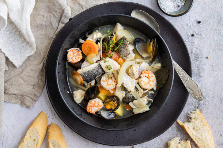 französische Fischsuppe