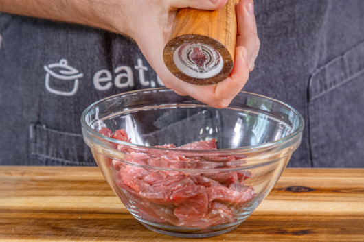 Fleisch salzen