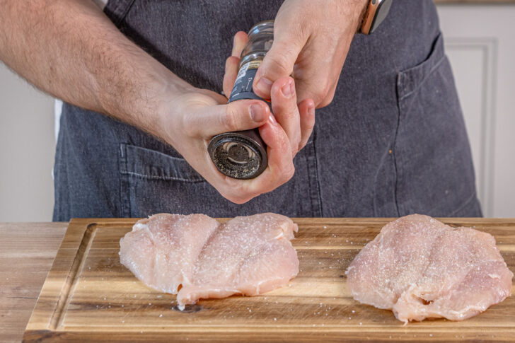 Fleisch salzen