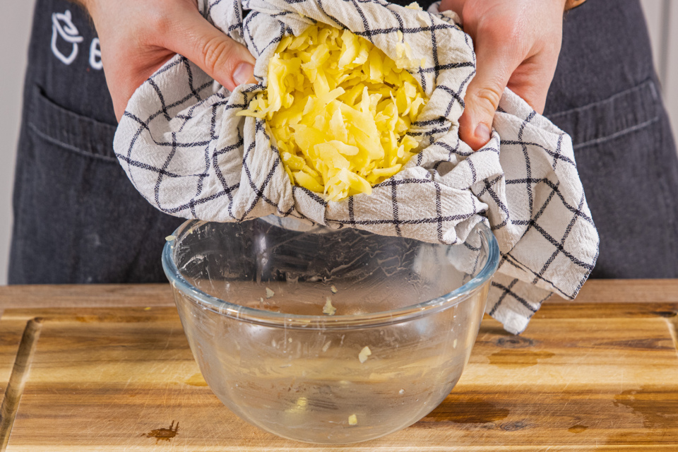 Kartoffelpuffer mit Lachs