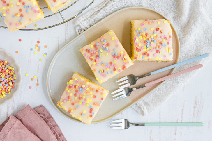 Konfettikuchen vom Blech