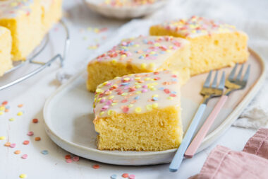 Konfettikuchen vom Blech