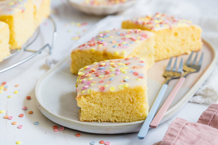 Konfettikuchen vom Blech