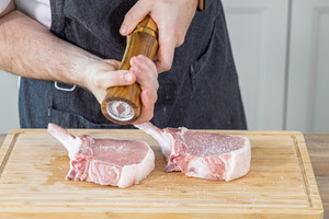 Fleisch salzen
