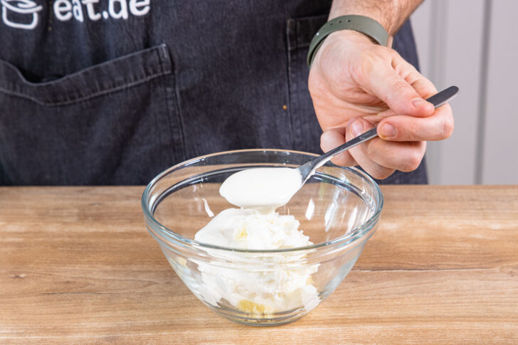 Quark & Joghurt vermengen