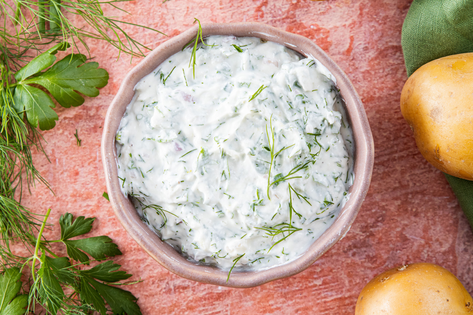 Kräuterquark selber machen | Rezept