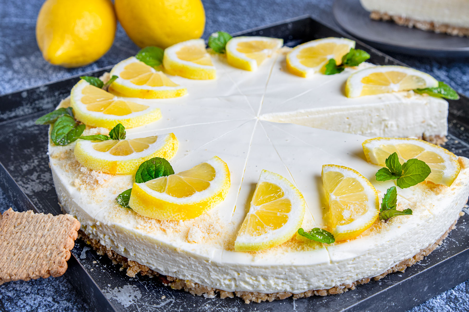 Philadelphia-Zitronen-Torte