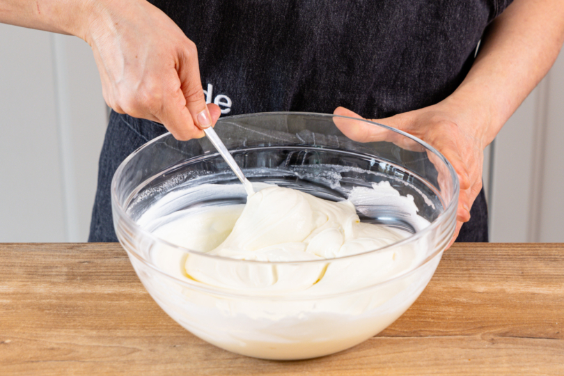 Quark glattrühren