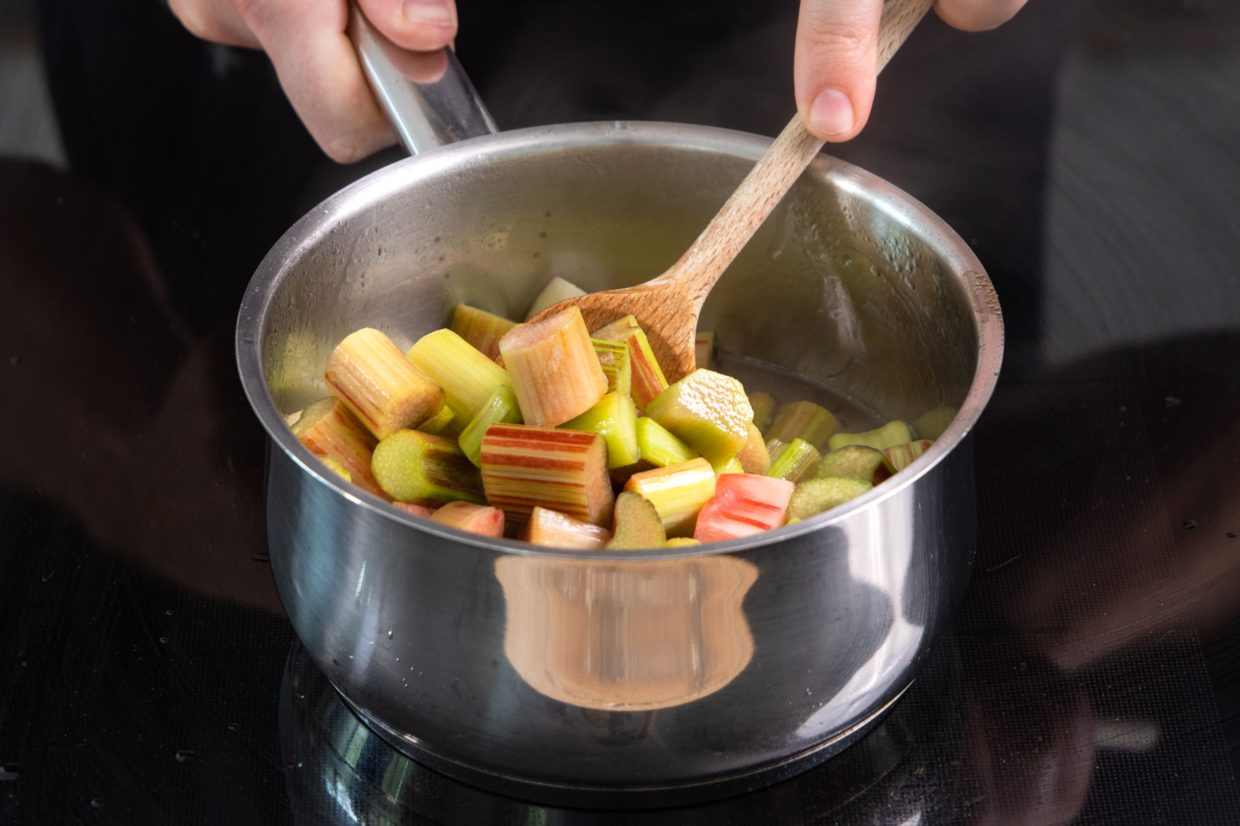 Rhabarber kochen