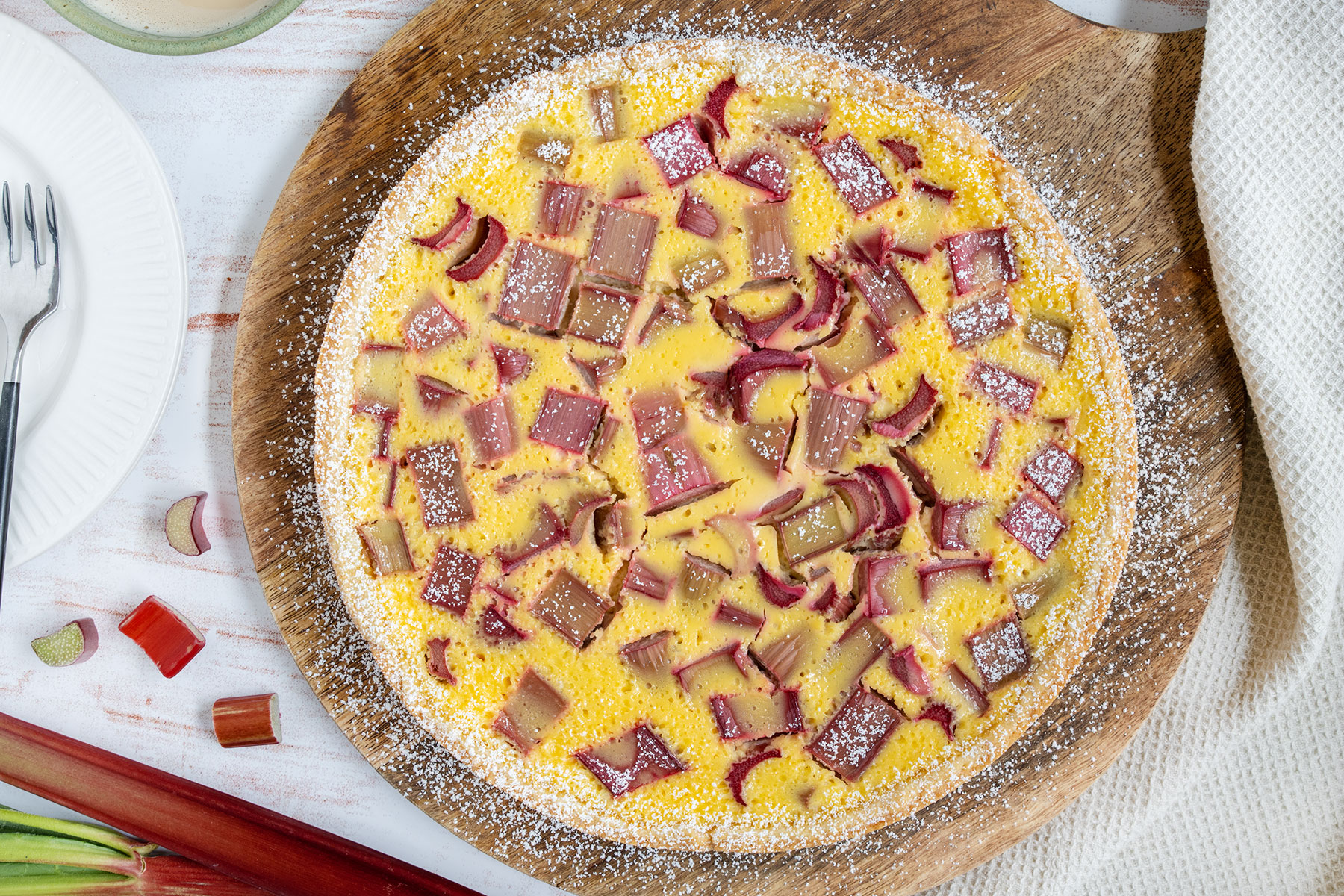 Rhabarber-Schmand-Kuchen