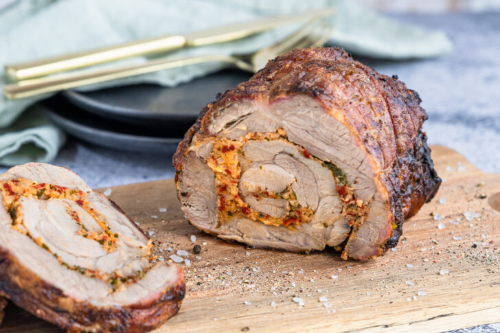 Rollbraten grillen