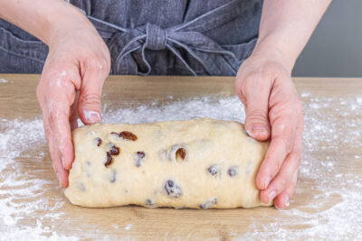 Rosinenbrot formen