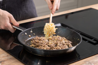 Sauerkraut dazugeben