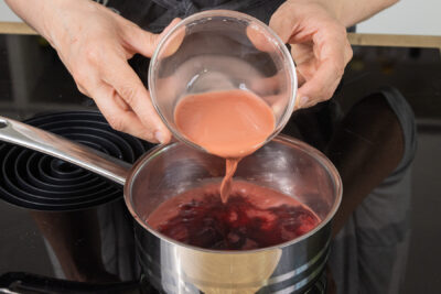 Pudding anrühren