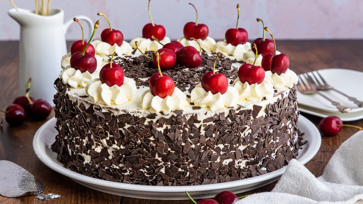 Schwarzwälder Kirschtorte ohne Alkohol