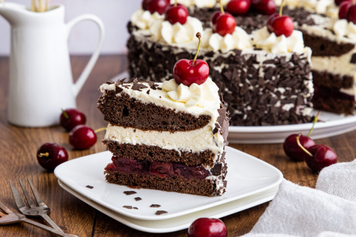 Schwarzwälder Kirschtorte ohne Alkohol