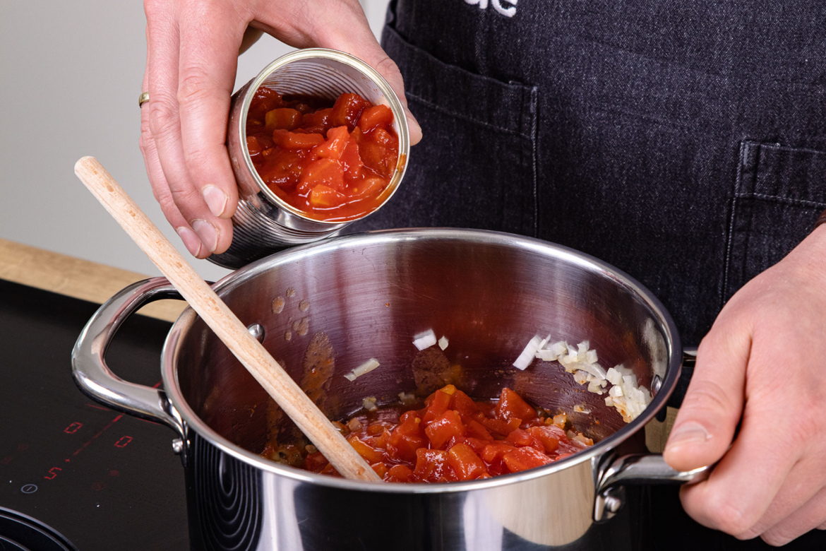 Tomatensuppe mit Hackbällchen: deftig &amp; so cremig