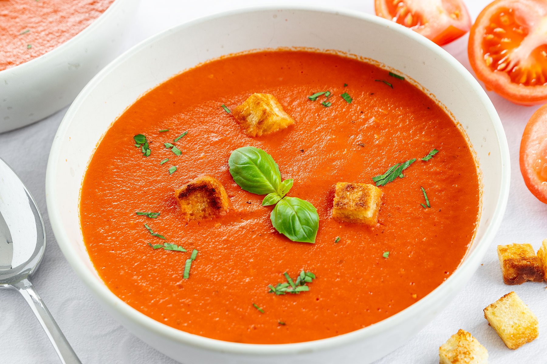 Tomatensuppe mit passierten Tomaten: einfach &amp; so lecker
