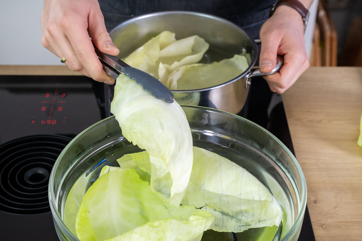 Vegetarische Kohlrouladen selber machen | Rezept