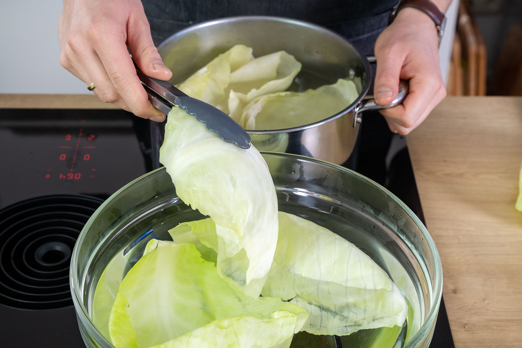 Vegetarische Kohlrouladen selber machen | Rezept
