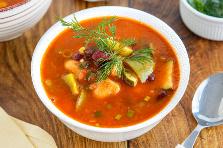 Vegetarischer Bohneneintopf