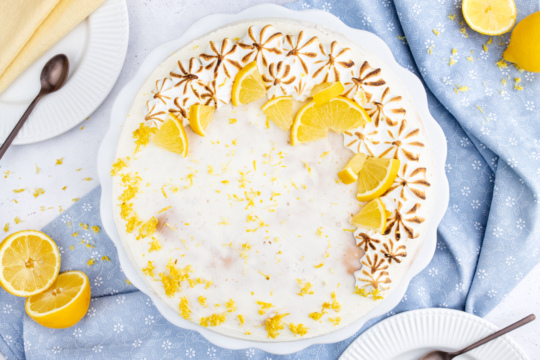 Zitronencreme-Torte