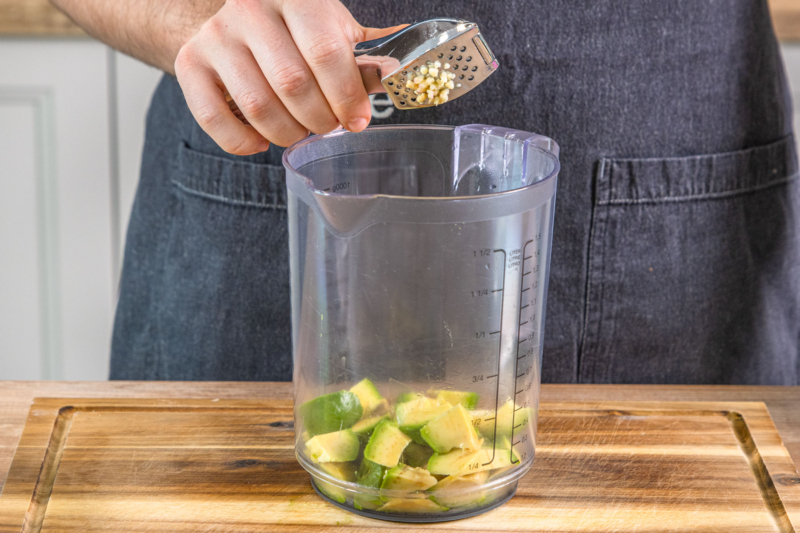 Avocadocreme mit Frischkäse | Rezept