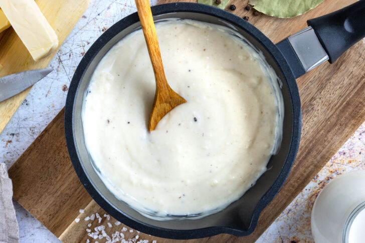 Béchamelsauce für Lasagne selber machen