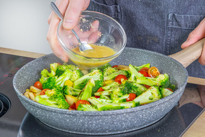 Dressing dazugeben