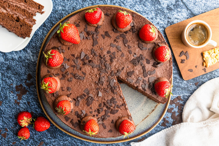 Einfache Schokosahnetorte