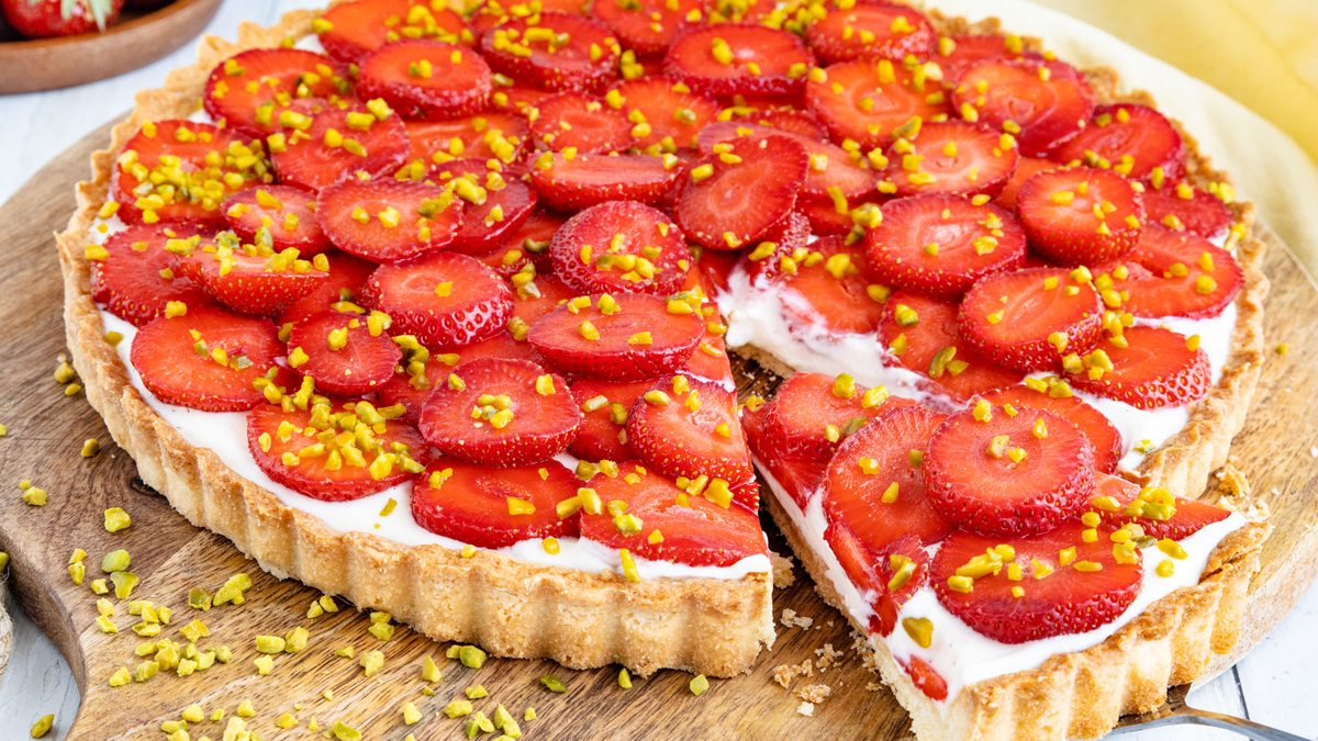 Erdbeerkuchen mit Quark | Rezept - eat.de