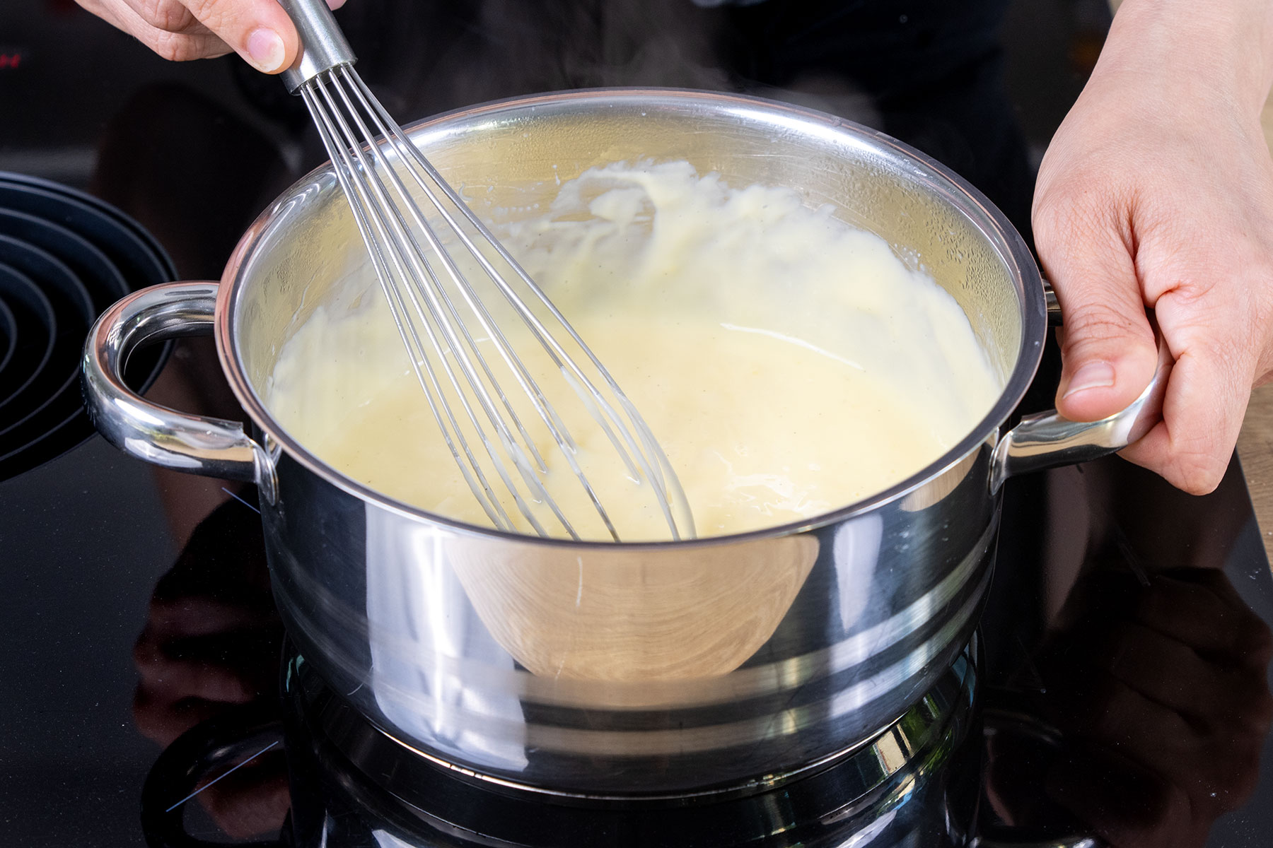 Pudding kochen