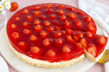 Erdbeerkuchen ohne Backen