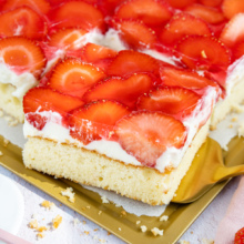 Erdbeerkuchen vom Blech