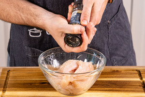Hähncheninnenfilets pfeffern