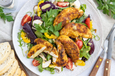 Gebratene Hähncheninnenfilets