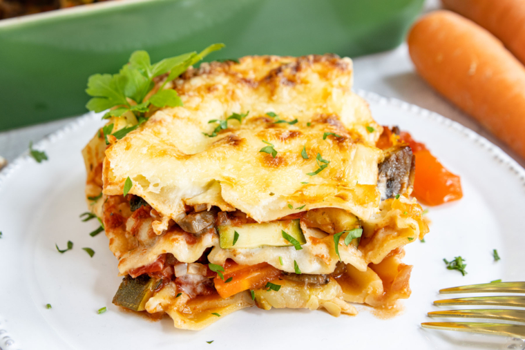 Vegetarische Gemüselasagne: schnell und einfach | Rezept - eat.de