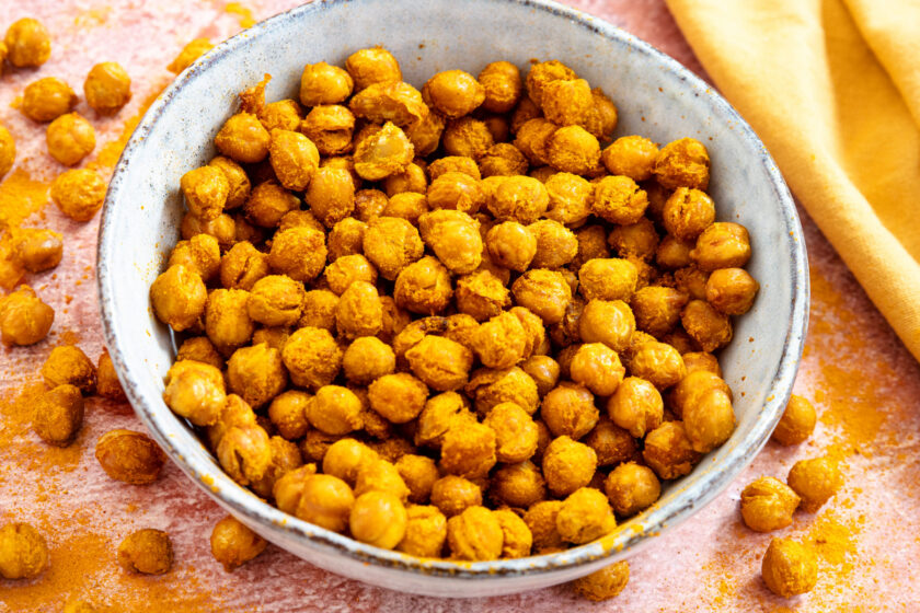 Geröstete Kichererbsen: Kichererbsen-Snack