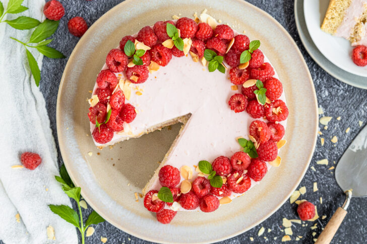 Himbeer-Mascarpone-Creme-Torte