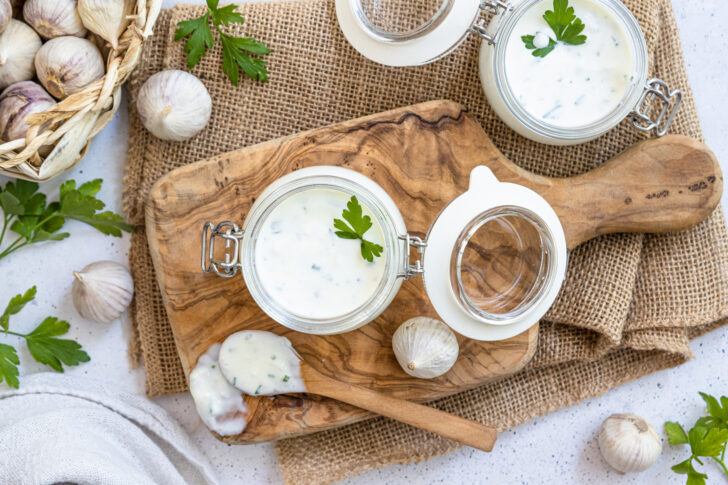 Joghurt-Knoblauch-Dip
